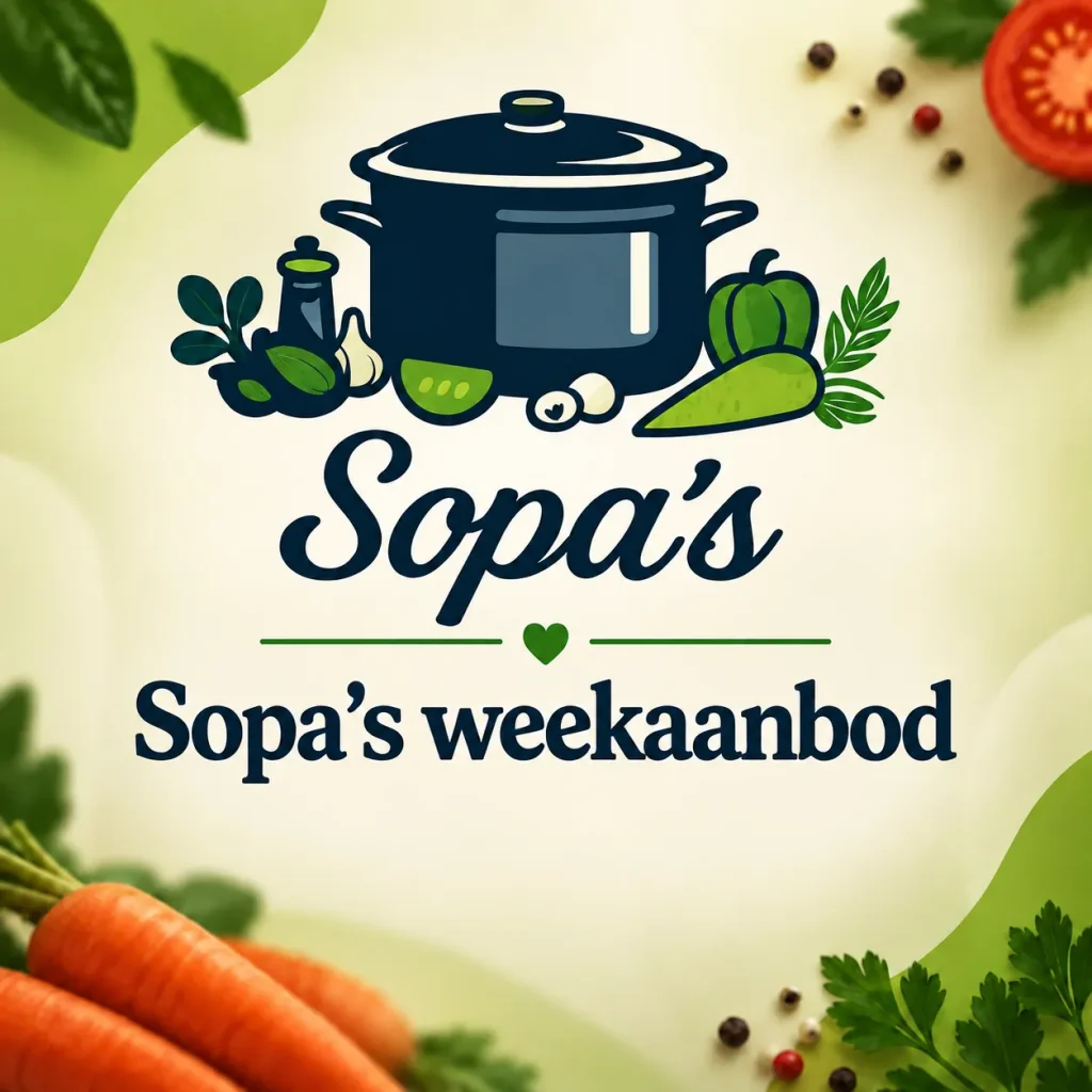 Sopa's weekaanbod met verse huisgemaakte soep in Eindhoven